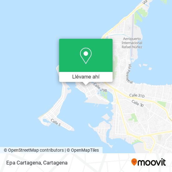 Mapa de Epa Cartagena