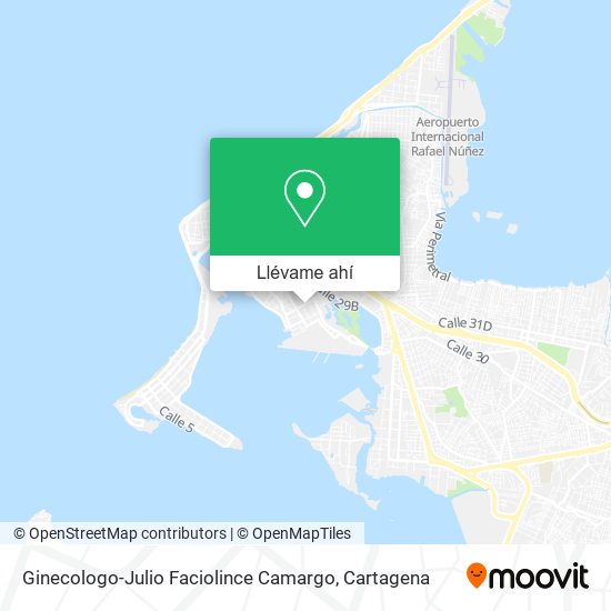 Mapa de Ginecologo-Julio Faciolince Camargo