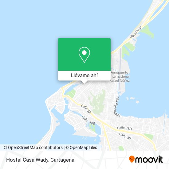 Mapa de Hostal Casa Wady