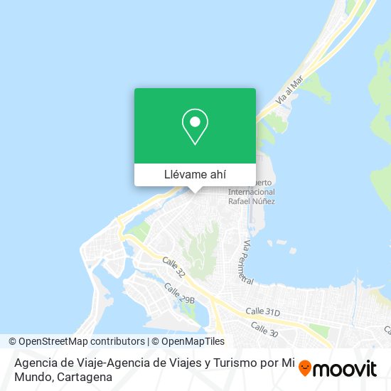 Mapa de Agencia de Viaje-Agencia de Viajes y Turismo por Mi Mundo