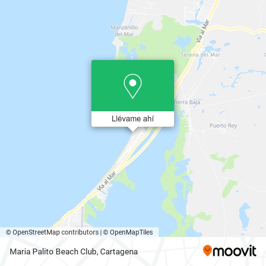 Mapa de Maria Palito Beach Club