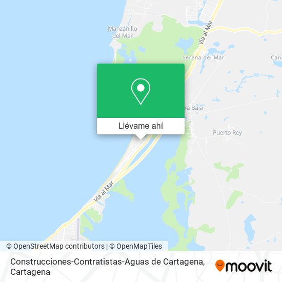 Mapa de Construcciones-Contratistas-Aguas de Cartagena