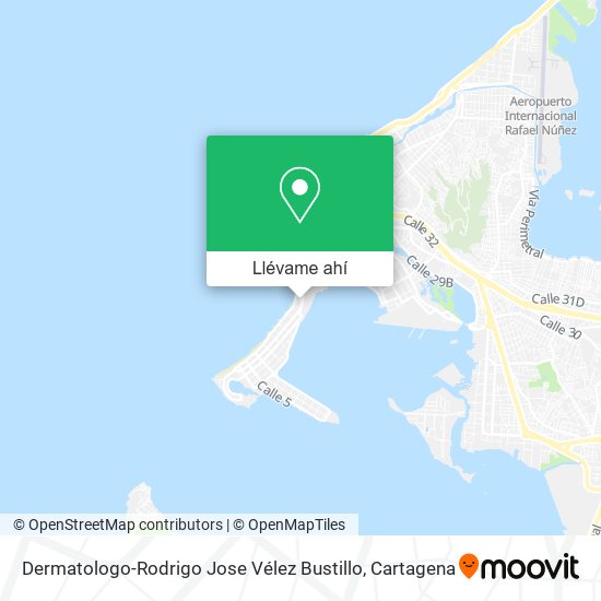 Mapa de Dermatologo-Rodrigo Jose Vélez Bustillo