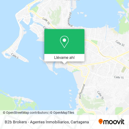 Mapa de B2b Brokers - Agentes Inmobiliarios