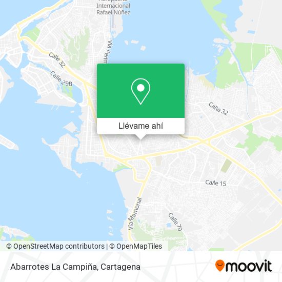 Mapa de Abarrotes La Campiña