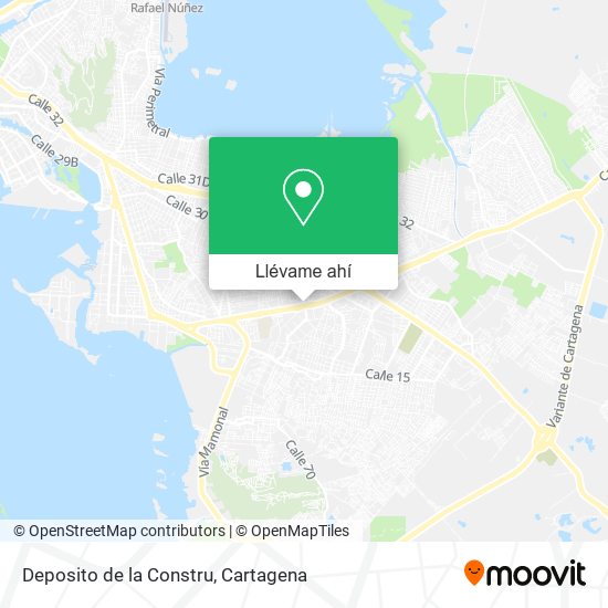 Mapa de Deposito de la Constru