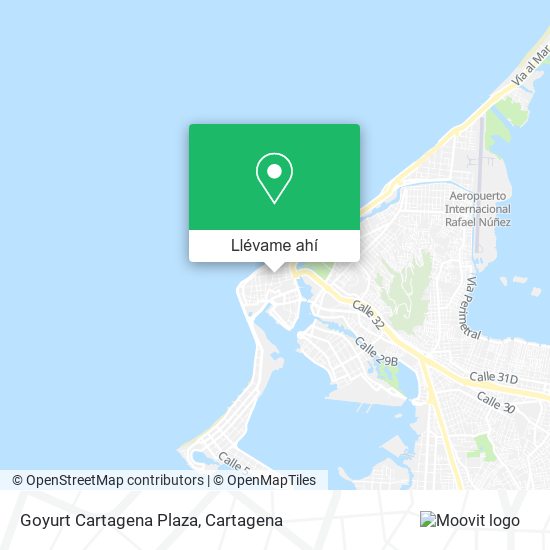 Mapa de Goyurt Cartagena Plaza