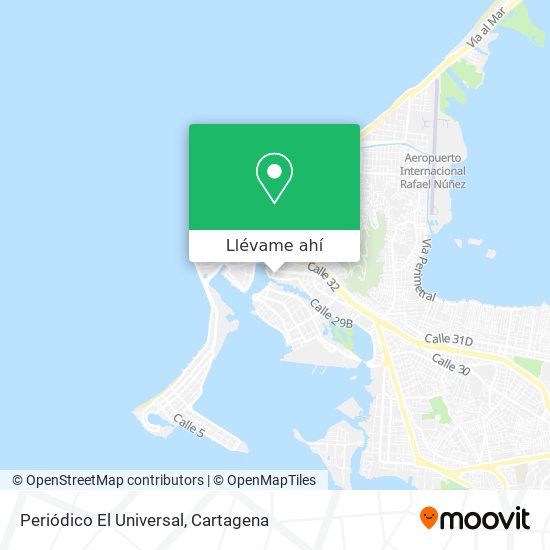 Cómo llegar a Periódico El Universal en Cartagena De Indias en Autobús?