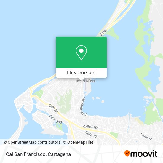 Mapa de Cai San Francisco