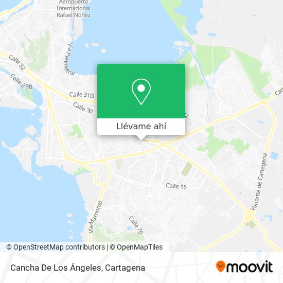 Mapa de Cancha De Los Ángeles