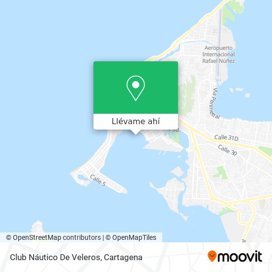 Mapa de Club Náutico De Veleros