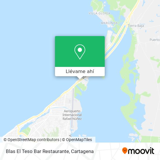 Mapa de Blas El Teso Bar Restaurante