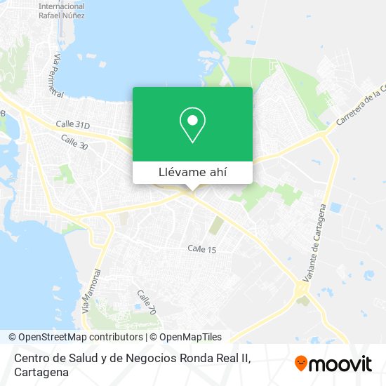 Mapa de Centro de Salud y de Negocios Ronda Real II