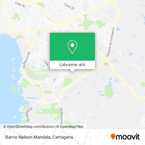 Mapa de Barrio Nelson Mandela