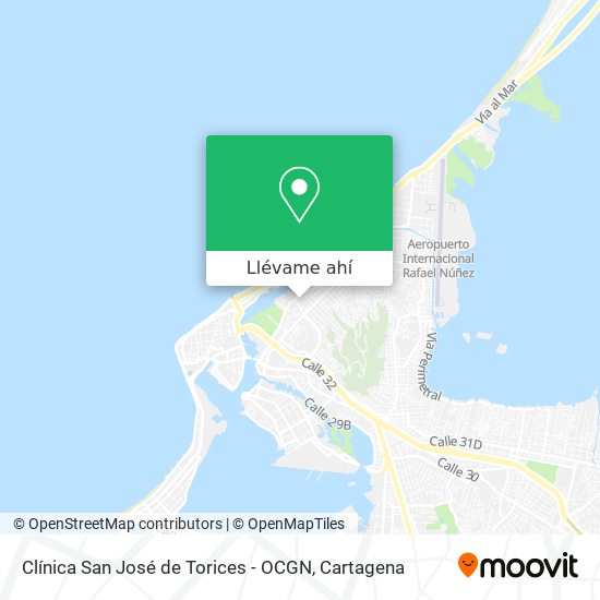 Mapa de Clínica San José de Torices - OCGN