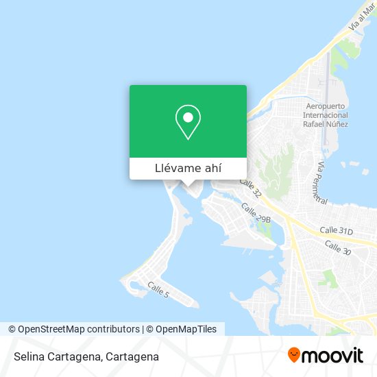 Mapa de Selina Cartagena