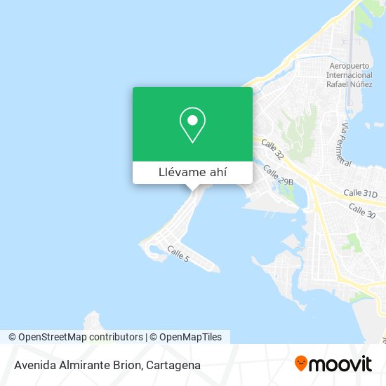 Mapa de Avenida Almirante Brion