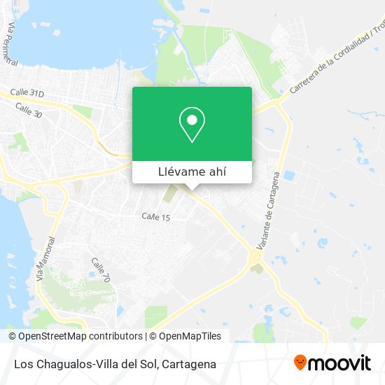 Mapa de Los Chagualos-Villa del Sol