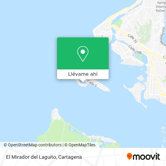 Mapa de El Mirador del Laguito