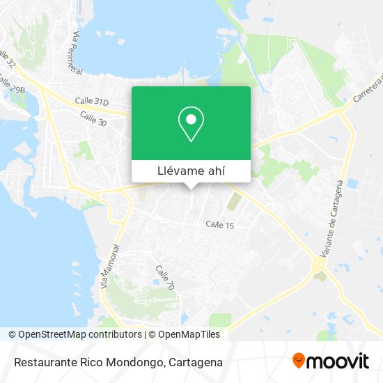 Mapa de Restaurante Rico Mondongo