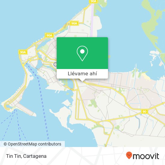 Mapa de Tin Tin, Calle del Matadero 29B UCG9, Cartagena, 130015