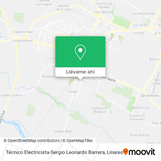 Mapa de Técnico Electricista-Sergio Leonardo Barrera