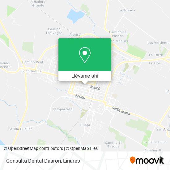 Mapa de Consulta Dental Daaron