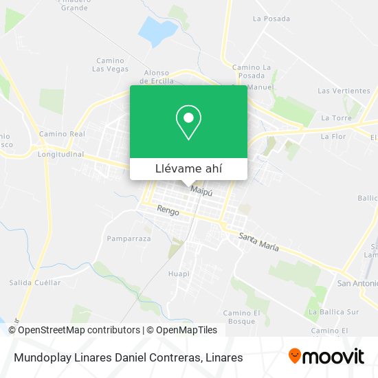 Mapa de Mundoplay Linares Daniel Contreras