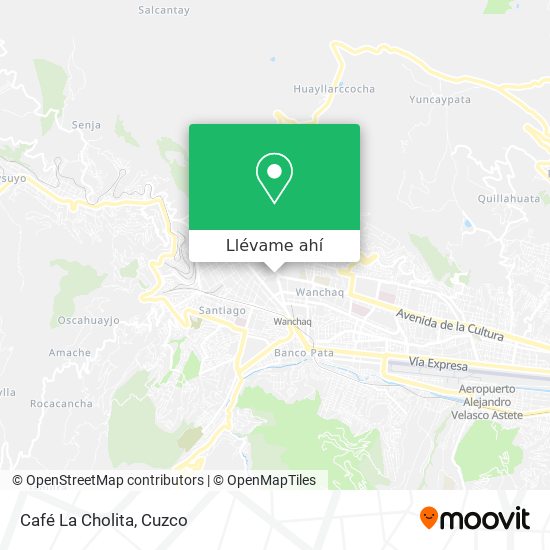 Mapa de Café La Cholita