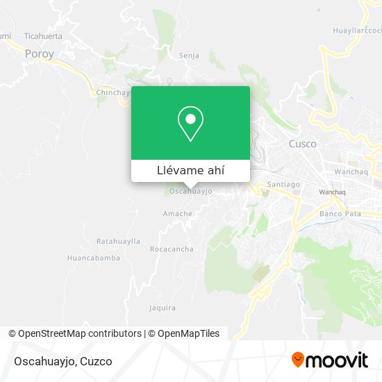 Mapa de Oscahuayjo