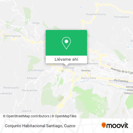 Mapa de Conjunto Habitacional Santiago