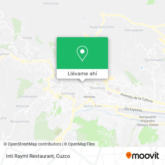 Mapa de Inti Raymi Restaurant