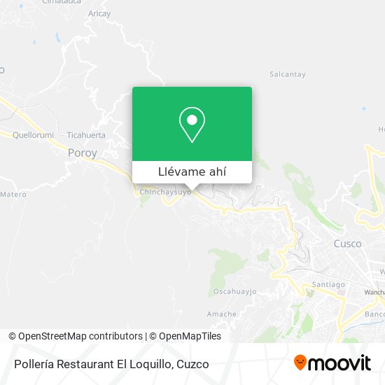 Mapa de Pollería Restaurant El Loquillo