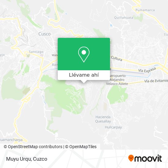 Mapa de Muyu Urqu