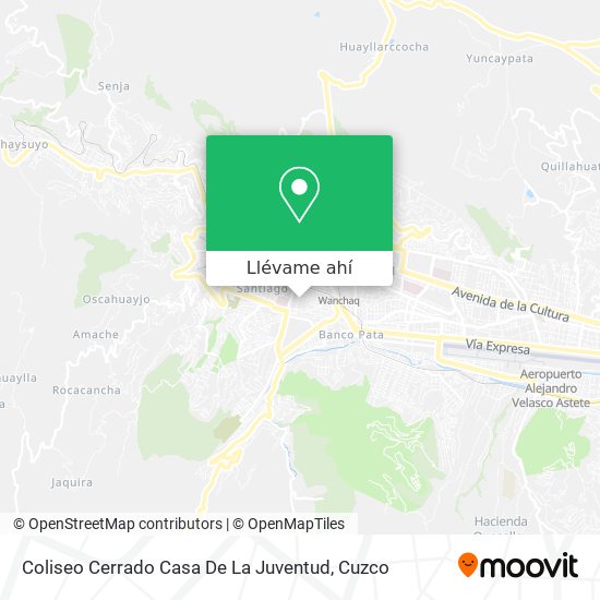 Mapa de Coliseo Cerrado Casa De La Juventud