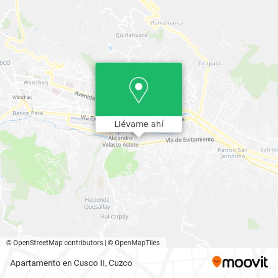 Mapa de Apartamento en Cusco II