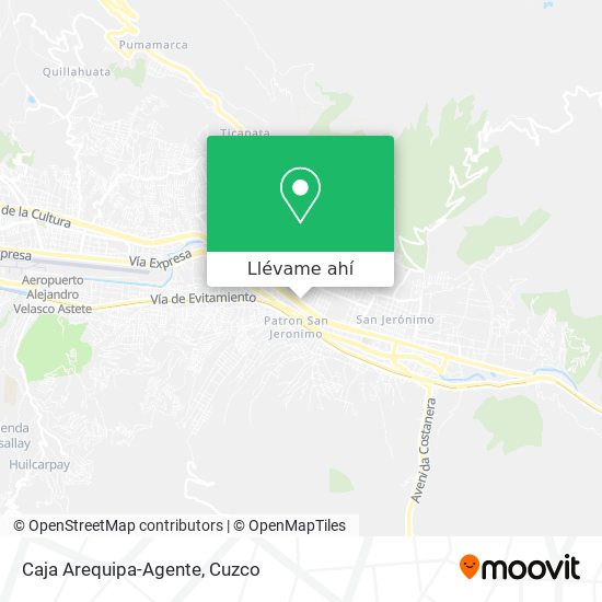 Mapa de Caja Arequipa-Agente