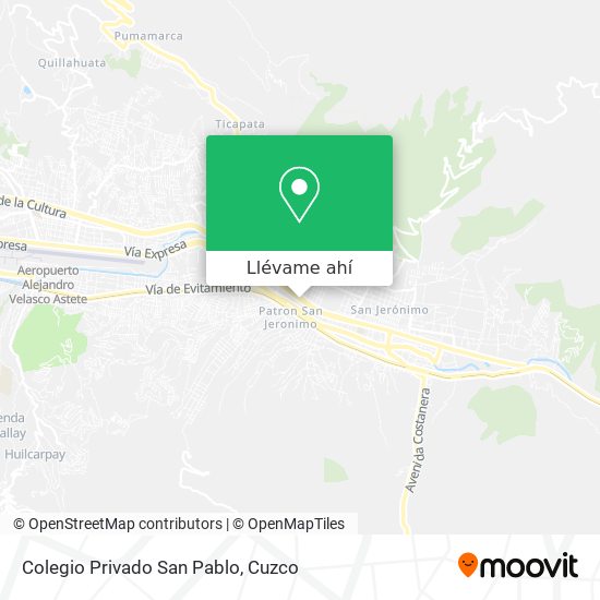 Mapa de Colegio Privado San Pablo