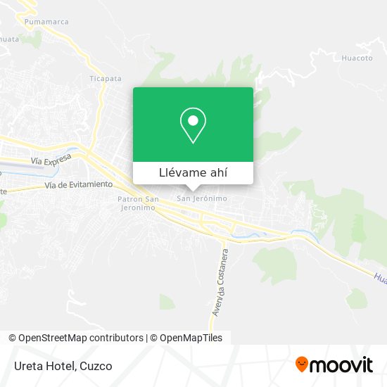 Mapa de Ureta Hotel