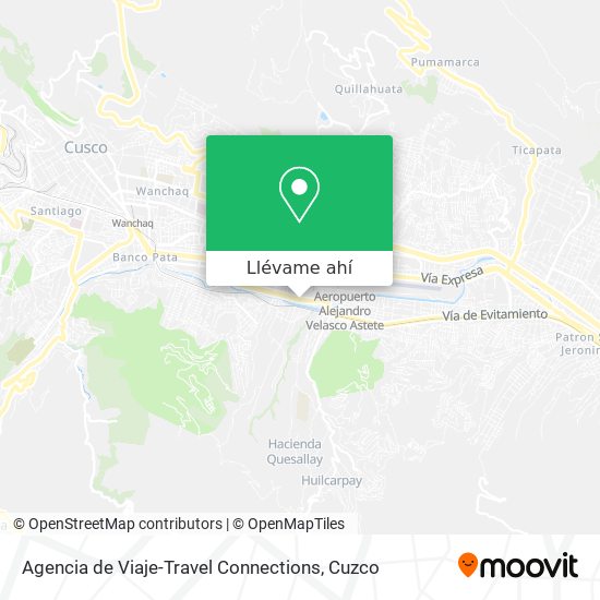 Mapa de Agencia de Viaje-Travel Connections