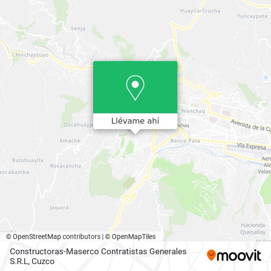 Mapa de Constructoras-Maserco Contratistas Generales S.R.L