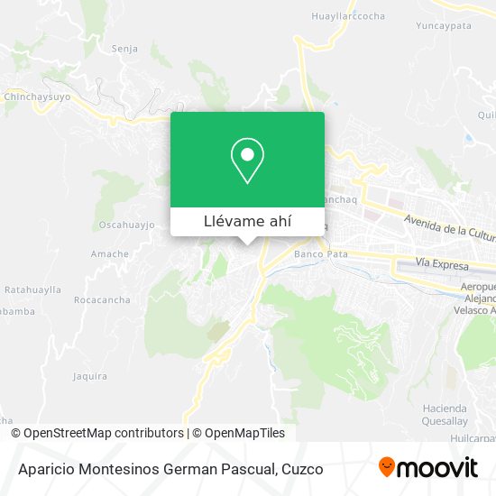 Mapa de Aparicio Montesinos German Pascual