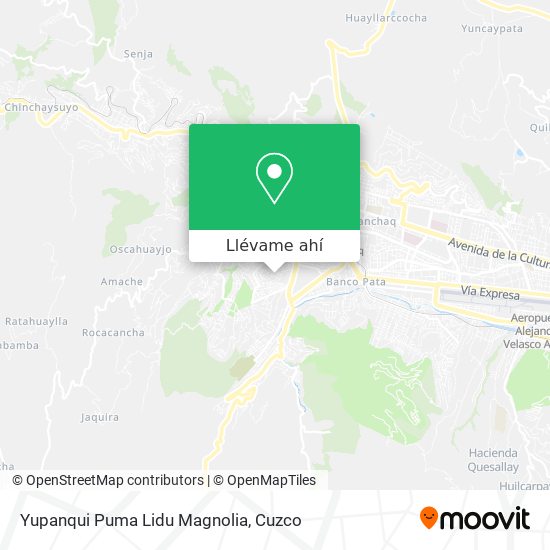 Mapa de Yupanqui Puma Lidu Magnolia