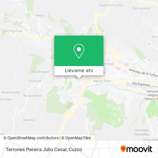 Mapa de Terrones Pereira Julio Cesar