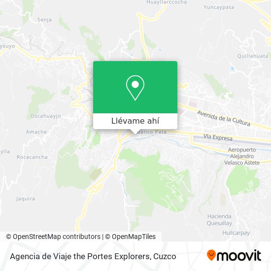 Mapa de Agencia de Viaje the Portes Explorers