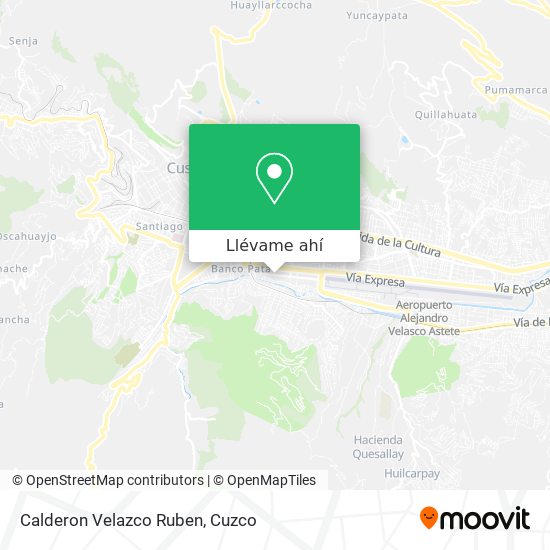 Mapa de Calderon Velazco Ruben
