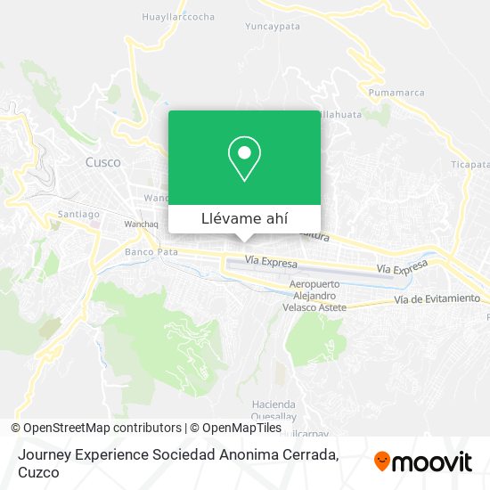 Mapa de Journey Experience Sociedad Anonima Cerrada