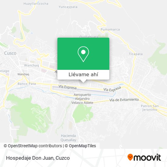 Mapa de Hospedaje Don Juan