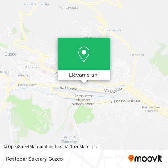 Mapa de Restobar Saksary