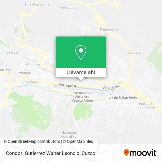 Mapa de Condori Gutierrez Walter Leoncio